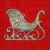 Witch Trail Committee-Xmas Sliegh #2 Ornament